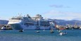 Cruise ships in Tauranga Harbour
